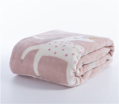 NEW! JUNIOR SINGLE SIZE BLANKET UNICORN FOREVER 160Χ220 2