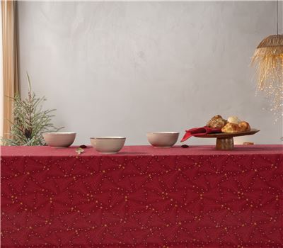 CHRISTMAS TABLECLOTH DECEMBER 140X240 1