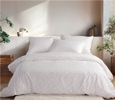 QUEEN SIZE COTTON PERCALE DUVET COVER SET SIGNITY 240X230