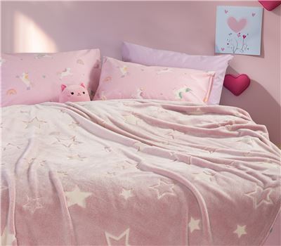 JUNIOR SINGLE SIZE BLANKET STARLIGHT 160X220 1