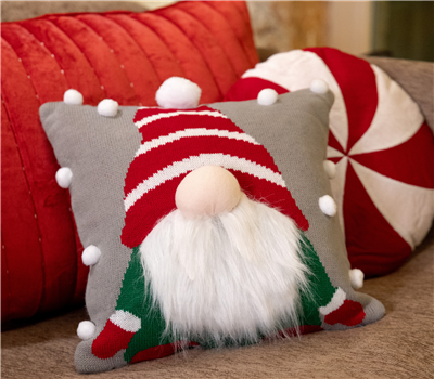 ΔΙΑΚΟΣΜΗΤΙΚΗ ΜΑΞΙΛΑΡΟΘΗΚΗ GNOME POM POMS 45X45 2