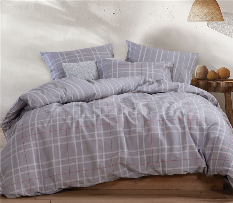 NEW! QUEEN SIZE COTTON DUVET COVER SET HIGHLAR 240Χ230