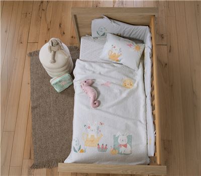 BABY COTBET BLANKET PIC NIC TOGETHER 110X150