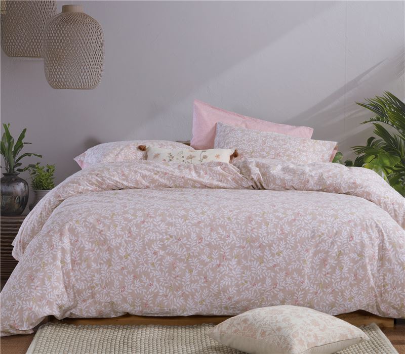 SINGLE SIZE COTTON BEDSHEETS SET CYLIA 170X270