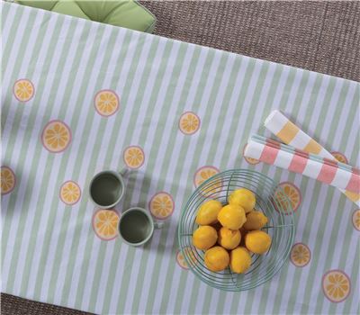 STAIN FREE TABLECLOTH LEMONADE 140Χ180 1