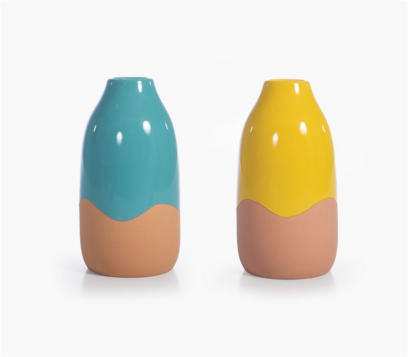 DECORATIVE VASE MENZA 11X11X21,5