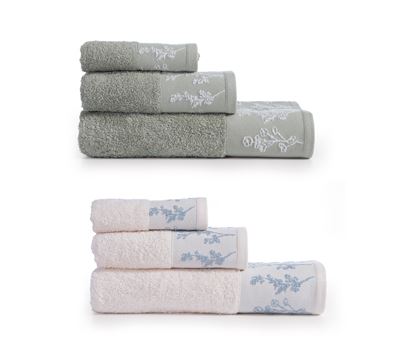 TOWELS 3 PCS SET CLARIS 1