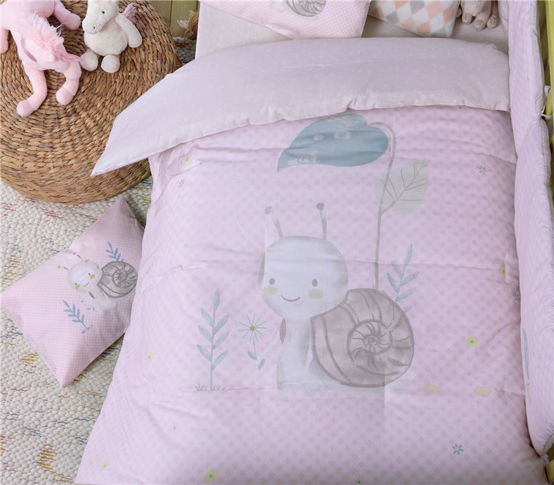 NEW! BABY DUVET CUTE SNAIL 110Χ140