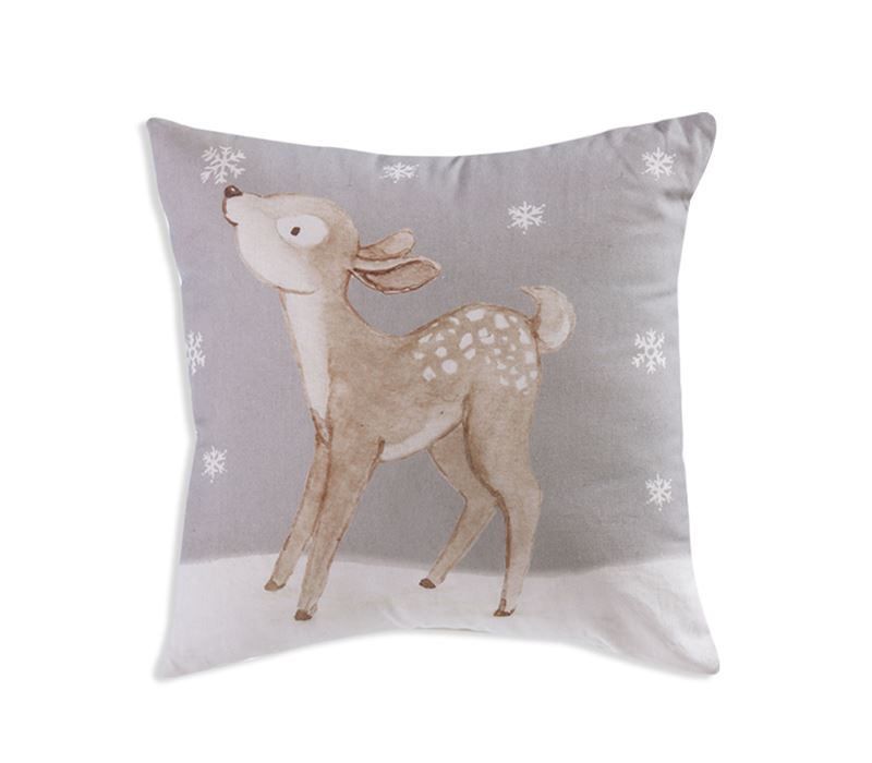 CHRISTMAS DECORATIVE CUSHION REINDEER 40X40