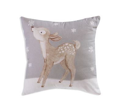 CHRISTMAS DECORATIVE CUSHION REINDEER 40X40