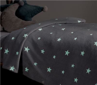 NEW! JUNIOR SINGLE SIZE BLANKET INTERSTELLAR 160X220 1