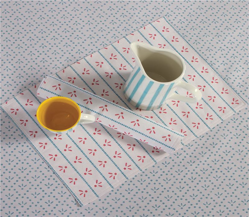 PLACEMAT ISHMAR BLUE 33X48