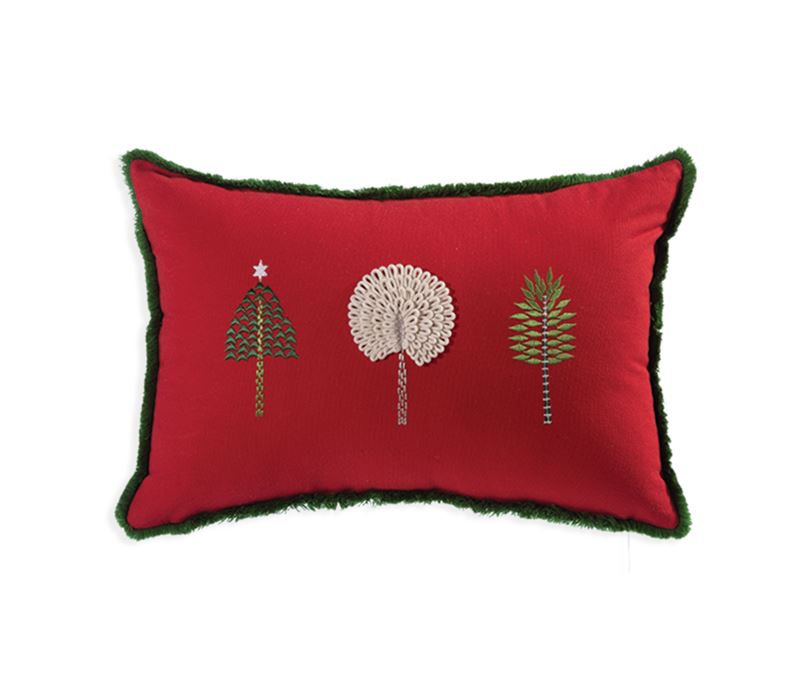 CHRISTMAS DECORATIVE CUSHION TIFFANI TREES 30X45