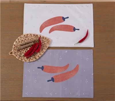 NEW! PLACEMAT CHILLI 33X48