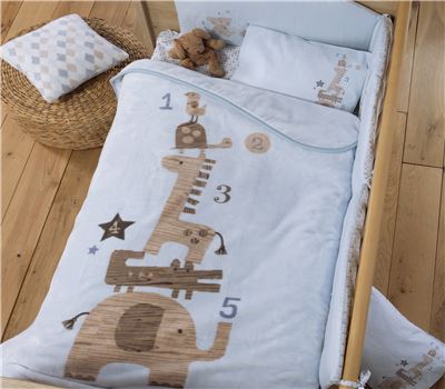 NEW! BABY COTBED BLANKET FAVORITE TOYS 100Χ140