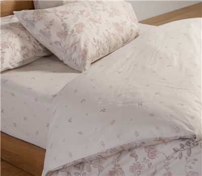 QUEEN SIZE COTTON FITTED BEDSHEETS SET CARENA 2