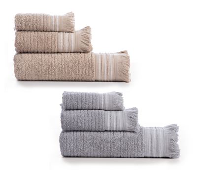 NEW! TOWELS 3 PCS SET SATTI