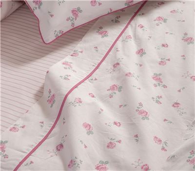 QUEEN SIZE COTTON PERCALE BEDSHEETS SET LORALEY 240X270 3