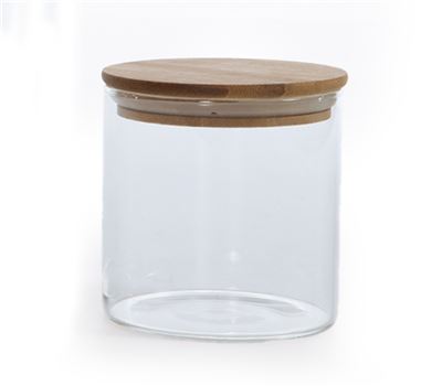 GLASS STORAGE JAR 650ml