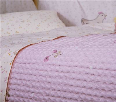 ΒΡΕΦΙΚΗ ΚΟΥΒΕΡΤΑ ΠΙΚΕ AΓΚΑΛΙΑΣ CUTE & SWEET 80X110 1