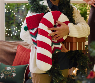 ΧΡΙΣΤΟΥΓΓΕΝΙΑΤΙΚΟ ΔΙΑΚΟΣΜΗΤΙΚΟ ΜΑΞΙΛΑΡΙ LOLLIPOP 50CM 3