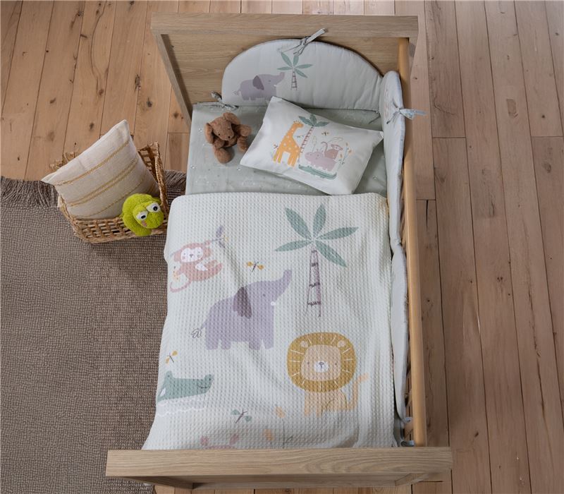 BABY CRADLE BLANKET SAVANA 80X110