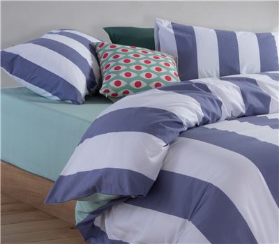 DOUBLE SIZE BEDSHEETS SET CASUAL VERTIA 200Χ270 2