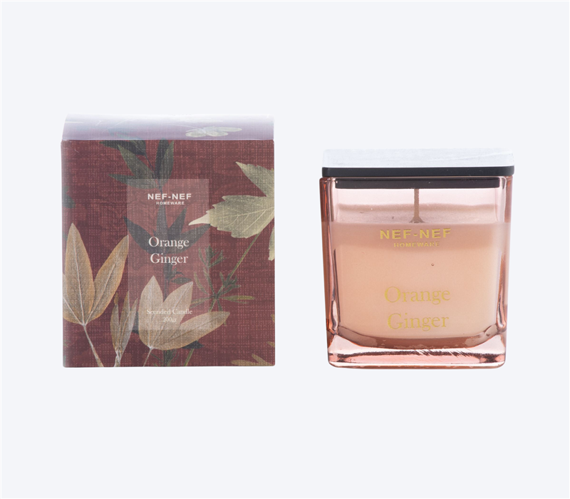 SCENTED CANDLE ORANGE GINGER 200gr