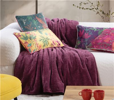 NEW! DECORATIVE THROW PARADISE 130X180 1