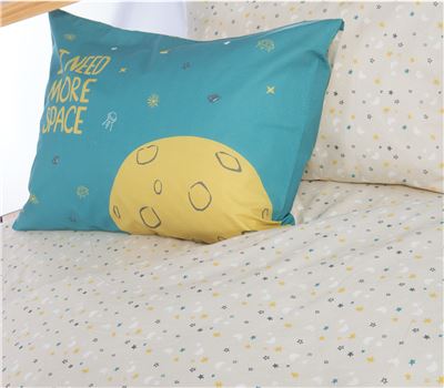 NEW! JUNIOR SINGLE SIZE BEDSHEETS SET OUTER SPACE 170X260 1