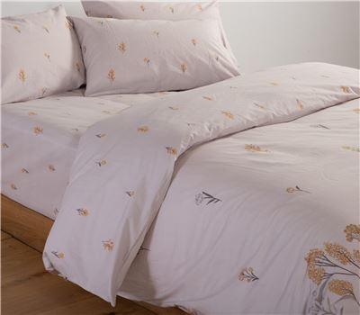 SINGLE SIZE COTTON FITTED BEDSHEETS SET FRAGESCA 2