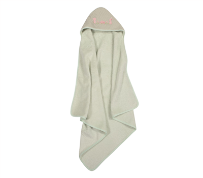 BABY BATH CAPE COUNTRY BUNNY 75X75