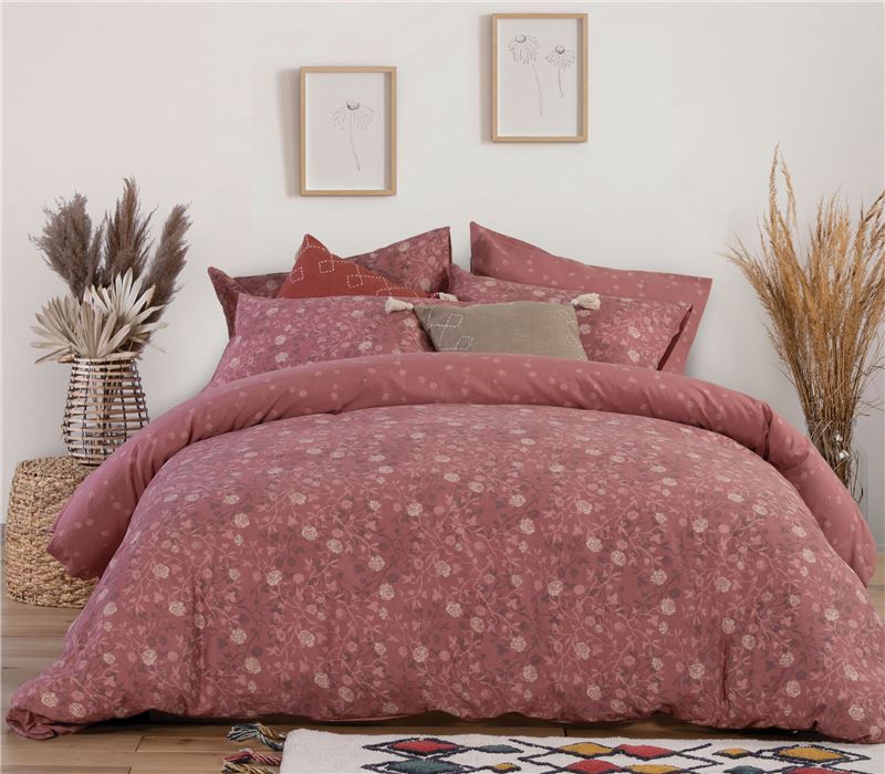 SINGLE SIZE COTTON DUVET COVER SET LILIANA 23