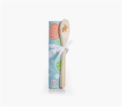 KITCHEN TOWEL WITH WOODEN SPOON 40X70 BUNNY
