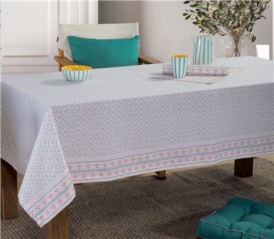 TABLECLOTH ISHMAR BLUE 140X240