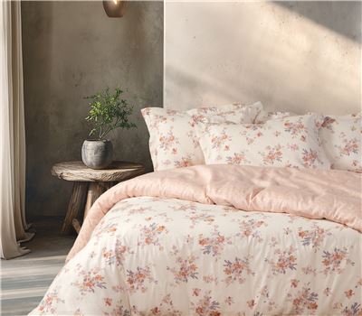 QUEEN SIZE COTTON SATEEN BEDSHEETS SET LEFEBR 240X270