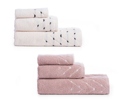 NEW! TOWELS 3 PCS SET CHEVILLE