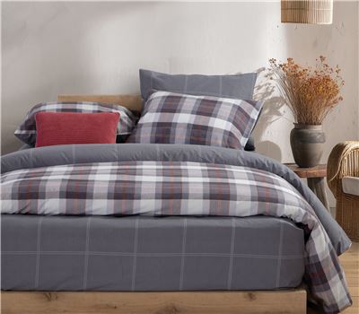DOUBLE SIZE COTTON BEDSHEETS SET RACKET 200Χ270