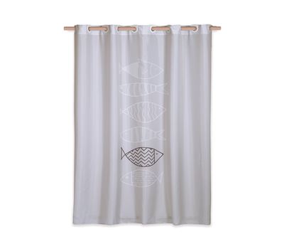 SHOWER CURTAIN FISH STYLE  180X180 1