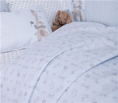 NEW! BABY COTBED FLAT SHEETS 3 PCS SET FAVORITE TOYS 3