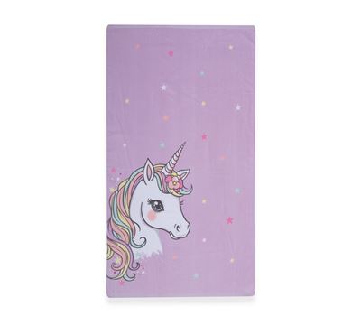 JUNIOR BEACH TOWEL CUTE UNICORN 70X120