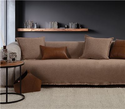TWO SEATER SOFA THROW BROOKLYN 25 170X250