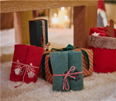 ΧΡΙΣΤΟΥΓΕΝΝΙΑΤΙΚΕΣ ΠΕΤΣΕΤΕΣ ΣΕΤ 2ΤΜΧ TREES OF JOY  2