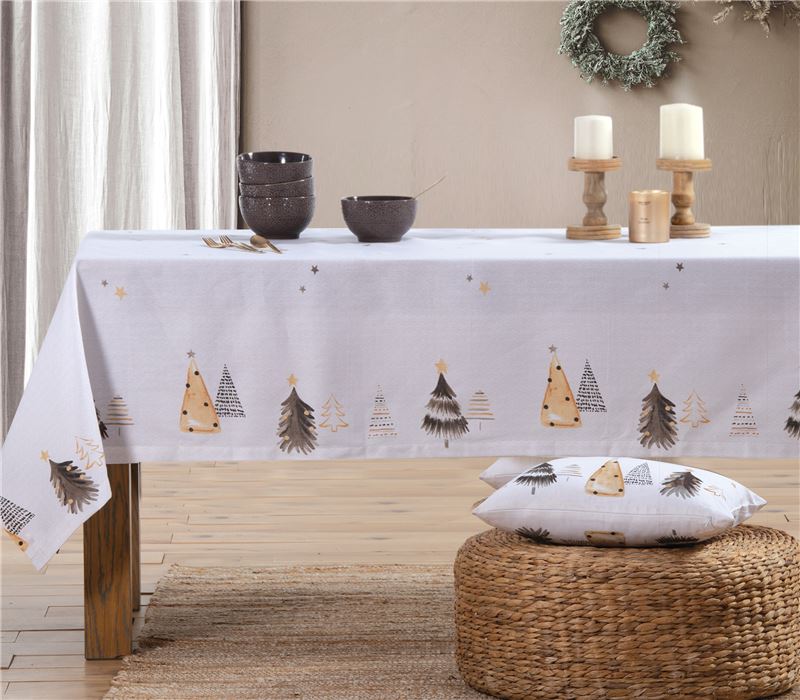 TABLECLOTH PERFECT CHRISTMAS 140X180