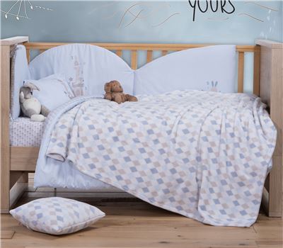 Fleece cot bed duvet cover sale