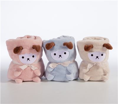 BABY CRADLE FLEECE BLANKET LOVELY SHEEP 80X110