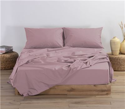 KING SIZE COTTON FITTED SHEET BASIC 180x200+30 1