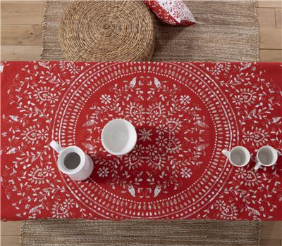 CHRISTMAS TABLECLOTH CELEBRATION 140X240 1