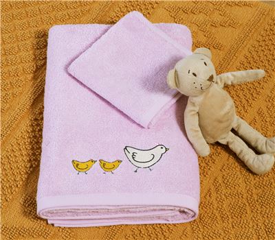 BABY TOWELS 2 PCS SET CUTE & SWEET
