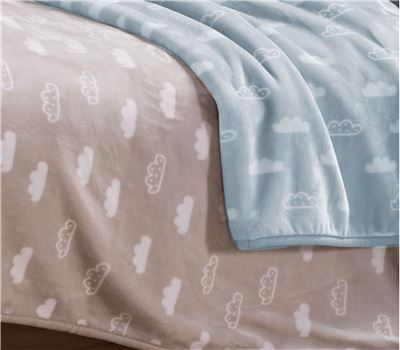 BABY COTBED BLANKET CLOUDS 100X140 2